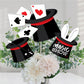 Big Dot of Happiness TaDa, Magic Show  Magical Birthday Party Centerpiece Sticks  Table Toppers  Set of 15