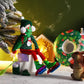 Jenaai 9 Pcs Christmas Elf Doll Accessories Set Christmas Elf Clothing Includes Ear Muffs, Scarf, Sweater, Boot, Inflatable Snow
