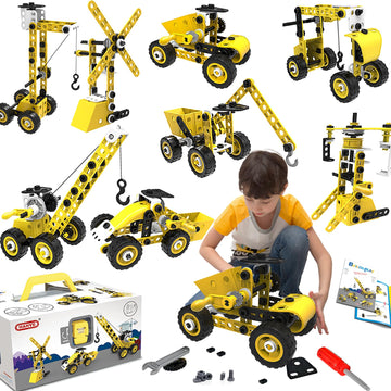 Stem Toys For 5 6 7 8 9+ Year Old Building Block Kit Stem Activities Projects Boy Toys Age 4-8 5-7 6-8 8-10 Creative Set Educati
