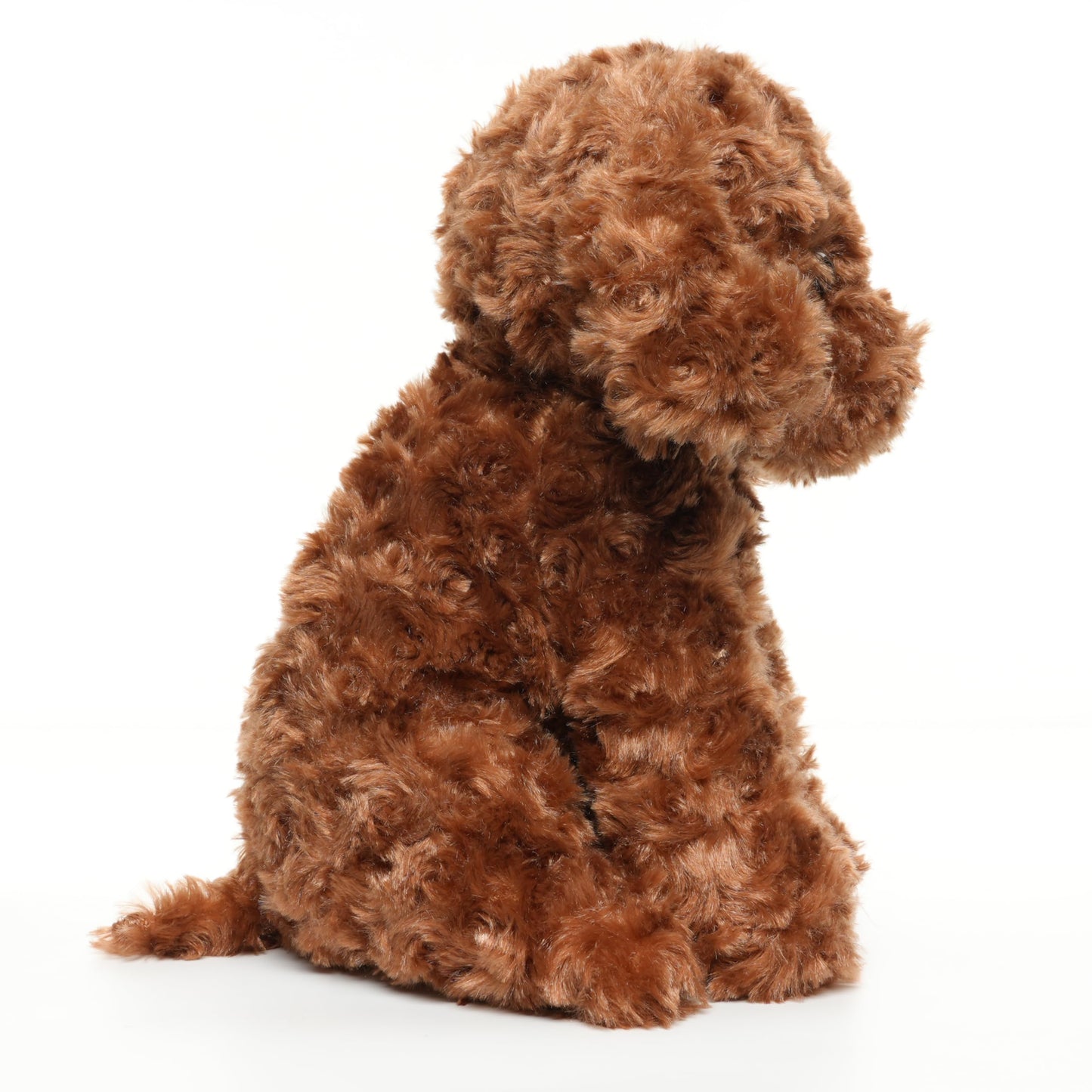 Weigedu Labradoodle Plush Toy, Fluffy Red Poodle Stuffed Animal, 12.6' - Perfect For Kids, Babies, Birthday
