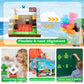 Graceduck Magnetic Blocks - 150 Pcs Build Magnetic Windmill Falls Homes - Magnetic Toys For Montessori Toddler Christmas Birthday Gifts - Stem Sensory Toys For 3 4 5 6 7 8 9 10 Year Old Boys & Girls