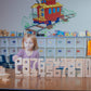 Sumblox All-New Starter Set Of 38 Math Building Blocks - Stem Solid Wood Educational Number Blocks, Includes 36 Activity Cards