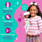 Glitter Girls – 14-Inch Posable Doll – Black Hair & Deep Brown Eyes – Rainbow Outfit & Glitter Shoes – Baker’S Hat & Apron – 3 Years + – Ryanne