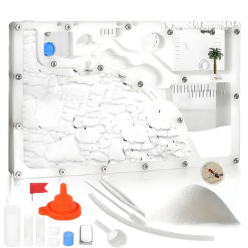Blevla Ant Farms with Connections  Ant Farms for Kids & mature-themed  Live Ants for Ant Farm Educational Science DIY Toy Kit - STEM Learning Toy - Great Gifts for Boys & Girls (House)