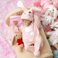 Jizhi Lifelike Reborn Baby Dolls - 17-Inch Baby Soft Body Realistic-Newborn Dolls Full Body Vinyl Real Life Dolls With Rabbit Toy, Feeding Kit, Gift Box For Collection Or Kids Age 3 +