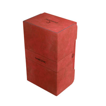 Gamegenic Card Deck Box - Deck Convertible Red 200Ct – Durable And Sturdy Tcg, Ocg Card Storage – Compatible With Pokemon Yugioh Commander And Mtg Magic: The Gathering Cards