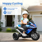 Kiddokidz Licensed BMW Kids Motorcycle - 12V Motorcycle Ride On Toy for Kids Ages 3-5 Years  3-Wheel Electric Motorcycle with Reverse  Headlight  Horn  Music(Blue)