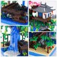 Caximsy Cherry Blossom Bonsai Tree House Building Block Sets 3320Pcs Chinese Architecture Of Peach Blossom Micro Mini Building S