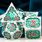 DND Metal Dice Set ARUOHHA Dungeons and Dragons Dice with Gift Box,D&D Dice Set D + D Large Polyhedral Dice for Pathfinder RPG B