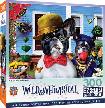 Masterpieces 300 Piece EZ Grip Jigsaw Puzzle - Father & Son - 18x24