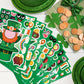 27 Sheets St. Patrick'S Day Stickers For Kids Toddlers Make A Face Stickers Saint Patrick Irish Stickers Make Your Own Stickers