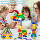 Fubaoda Kids 600Pcs Set Building Blocks Construction Toy - Learning Playset Stem Educational Kit Child Branin Development Preschool Kindergarten Toy