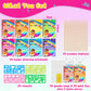 LovesTown 24 Pack Rainbow Scratch Party Favors for Kids: Scratch Art Notebook Students Classroom Prizes Gifts Bulk for Girls Boy