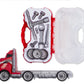 Big Daddy Big Rig Tool Master - Transport Toy Truck Carrier With Tools To Take Apart, Construct & Build. Get Your Child This Educational Truck.
