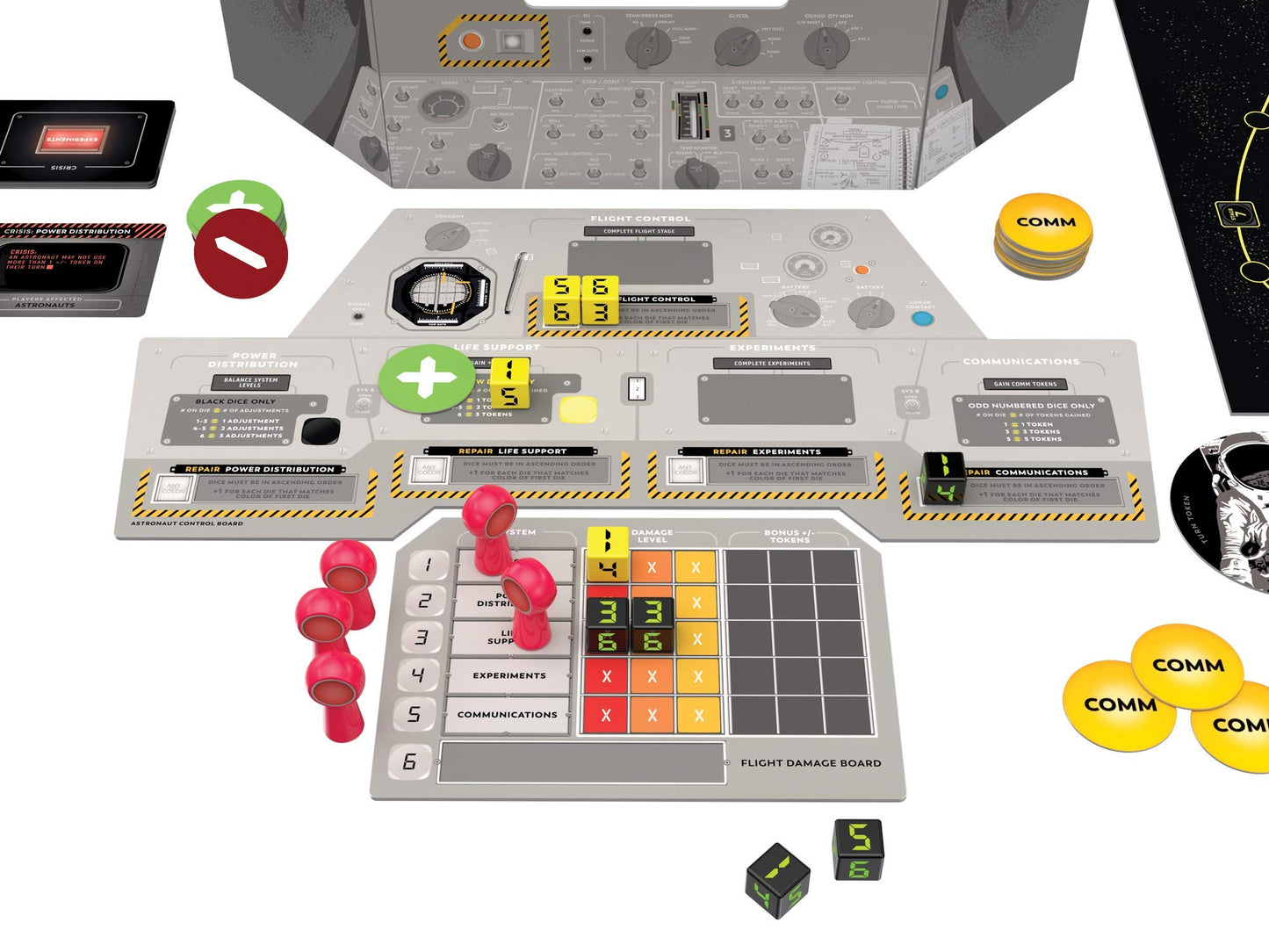 Buffalo Games Apollo NASA Long Play Strategy Game - Multicolor Cardstock - Great for Game Night (Model 258)