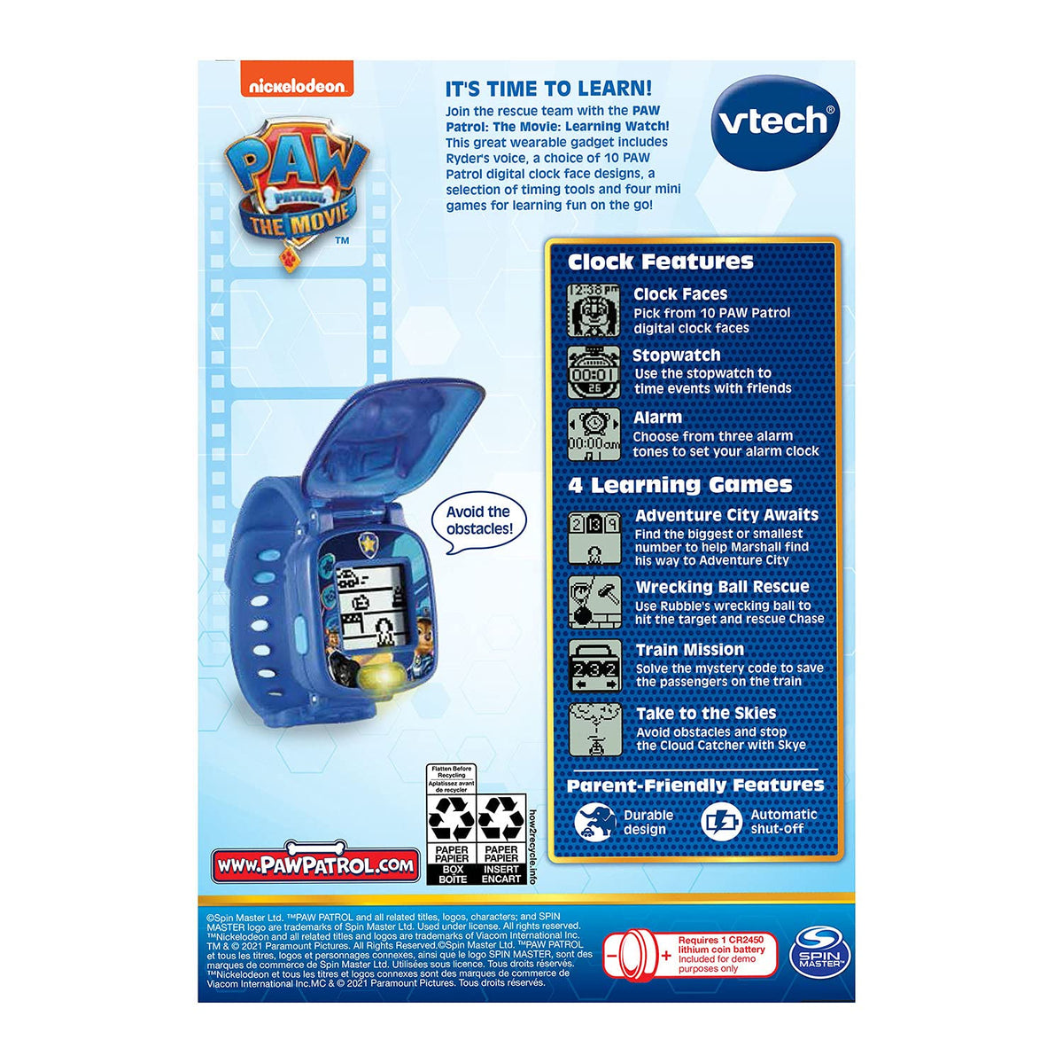 PAW Patrol Chase - Learning Watch