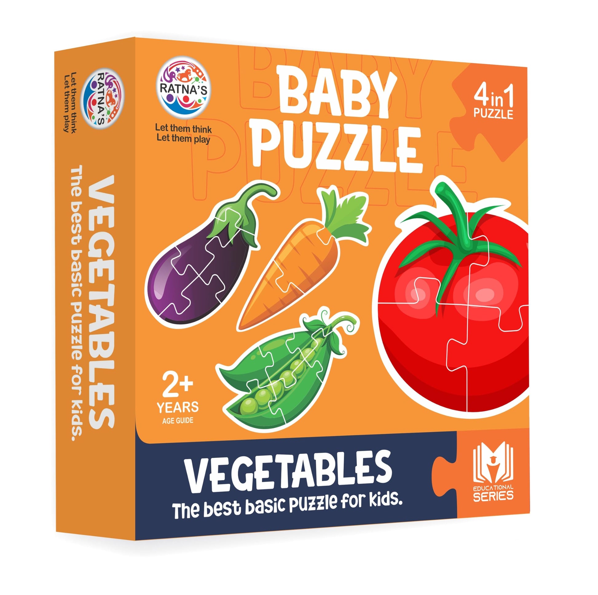RatnaS Educational Baby Puzzle Vegetables