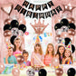 Rose Gold Birthday Decorations For Women Black Rose Gold Balloons Birthday Party Decoration Rosegold Happy Bithday Banner Sash C