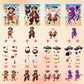 Dorgua Pirate Make-A-Face Stickers, 24 Sheets Diy Crafts For Kids, Party Supplies Gifts, Premium Paper, 8 Designs