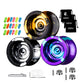 Magicyoyo Pack Of 3 Dual Purpose Yoyos- N11 Responsive& Unresponsive Yoyo With Bearing For Advanced + Bearing Tool + 3 Bags +18