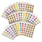 Vkpi Scratch And Sniff Stickers, 1152 Pieces Fruits And Foods Smelly Stickers, 12 Different Scents, 48 Sheets, Reward Motivate S
