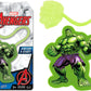 Ja-Ru Marvel Spiderman & Hulk Sticky Hands Stretchy Snap Toys (1 Hulk Pack) Superheroes Stretchy Hands. Bulk Birthday Toy Supplies For Kids, Pinata Filler, Stocking Stuffers B-6809-1