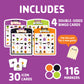 Chuckle & Roar Halloween Family Bingo Game - Fun, Engaging, Spooky Activity for Family Gatherings and Halloween Parties