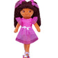 Girlzndollz 600576 Elana Multicolor Ballerina Doll, 14', Pink, Purple