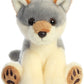 Aurora® Snuggly Lil Wiley™ Wolf Stuffed Animal - Comforting Companion - Imaginative Play - Gray 5 Inches