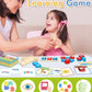 Gojmzo Wooden Cvc Word Spelling Games, Preschool Kindergarten Learning Activities, Montessori Educational Toys Gifts For 3 4 5 6