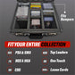 Hobby Defense Graded Card Case, 3 Row Graded Card Storage Box, Trading Card Case, Psa Card Cases For Sports Cards Case, Psa Slab