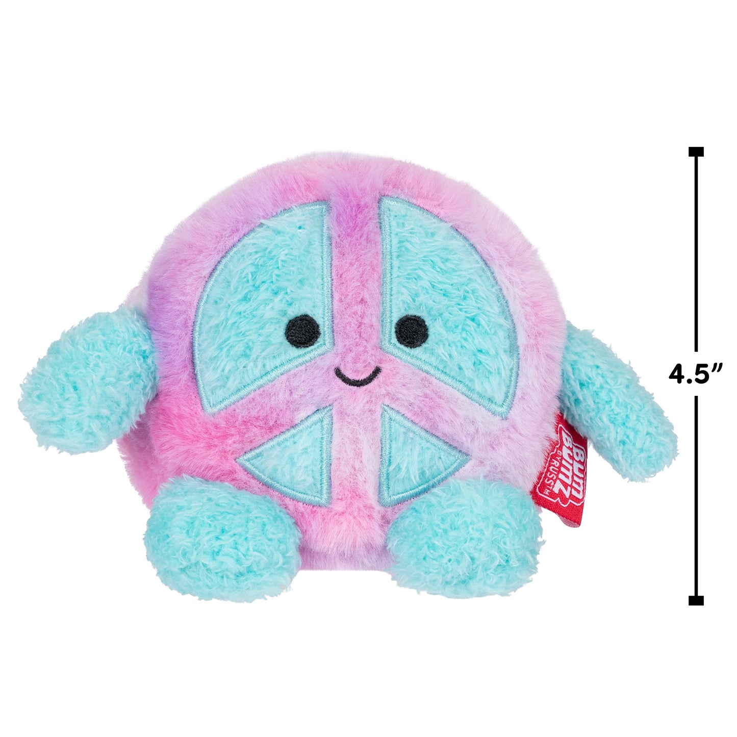 BumBumz RetroBumz Plush 5-Pack - 4.5 Inch Collectible Stuffed Toys, Polyester, RBBZ00136