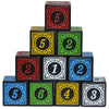 SmartDealsPro 10-Pack D6 Six Sides 16mm Dice Die for DND MTG PRG Wow Table Game Math Teaching (Mix Color)