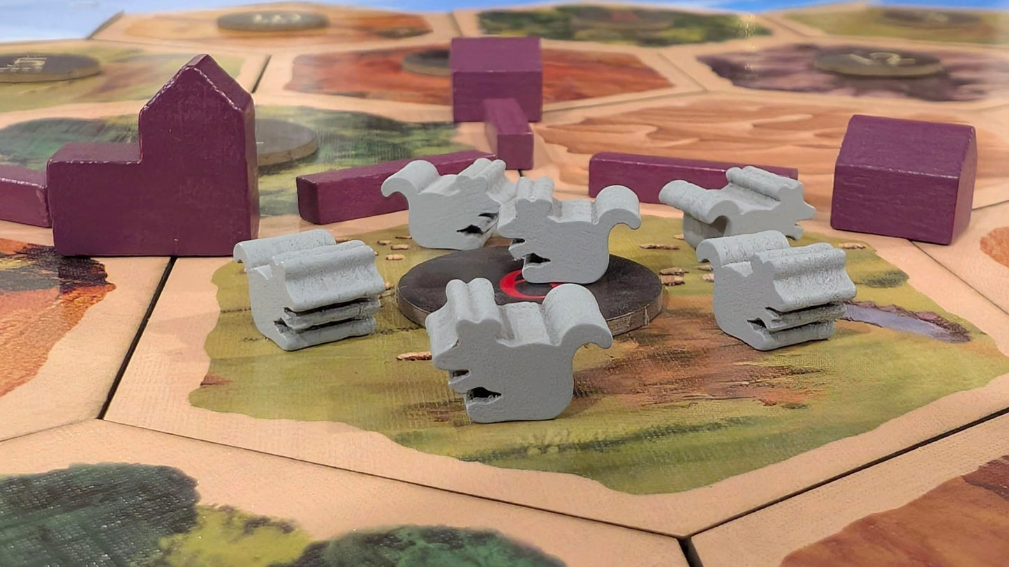 Tabletop Monthly Rat Thief: A Robber Scenario Compatible With Catan'S Settlers Of Catan And Catan Expansions