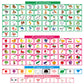120 Pcs, 236 Pictures Alphabet Flash Cards For Toddlers 2-8 Years, Toddler Flash Cards, Phonics Words Flash Cards, With Animals, Fruits, Vegetables, Numbers, Phonics, Alphabet, Drawing, Writing