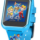 Accutime Kids Nickelodeon Paw Patrol Blue Educational Learning Touchscreen Smart Watch Toy For Toddlers, Boys, Girls - Selfie Cam, Games, Alarm, Calculator, Pedometer (Model: Paw4316Az)