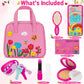 Officygnet Play Purse Toy For Girls 1 2 3 Years Old, Toddler Purse Girl Toys With Pretend Makeup Kit, Princess Pretend Play Toys