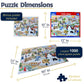 White Mountain Puzzles - Winter Games - 1000 Piece Jigsaw Puzzle