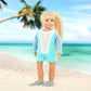 Lori – Mini Doll – 6-Inch Scuba Diver Doll – Wetsuit, Mask & Fins – Doll & Accessories – 3 Years + – Coralie