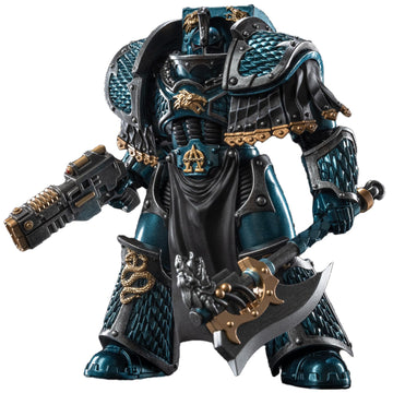 malt-inspiredISE JOYTOY 1/18 Action Figures - Warhammer The Horus Heresy Alpha Legion Lernaean Terminator with Volkite Charger - 5 Classic Character Collectible Age 15 and Above