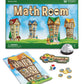 Simplyfun Math Room - Educational Math Game - Quick Thinking & Fun Math Games For Kids Ages 5 & Up - Fast Solving Addition & Subtraction Game - 2 To 4 Players