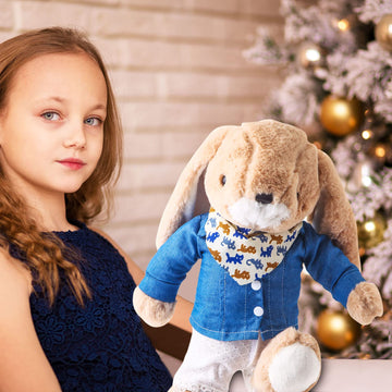 Set Of 2 Unicorn Skirt Teddy Bear Clothes Outfit Fits Most 14'' - 18'' Bear Plush Stuffed Animal Outfit Build A Bear Doll Clothe