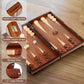 Syrace Wooden Folding Backgn Set - Large 15.75 (40cm)  Handcrafted Exquisite Design  Perfect for mature-themeds & Kids  Ideal for Backgn Enthusiasts