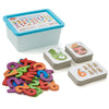 Likee Alphabet Number Flash Cards Wooden Letter Puzzle Abc Sight Words Match Games Counting Board Preschool Educational Montessori Toys For Toddlers Boys Girls 3+ Years (36 Cards& 37 Block)