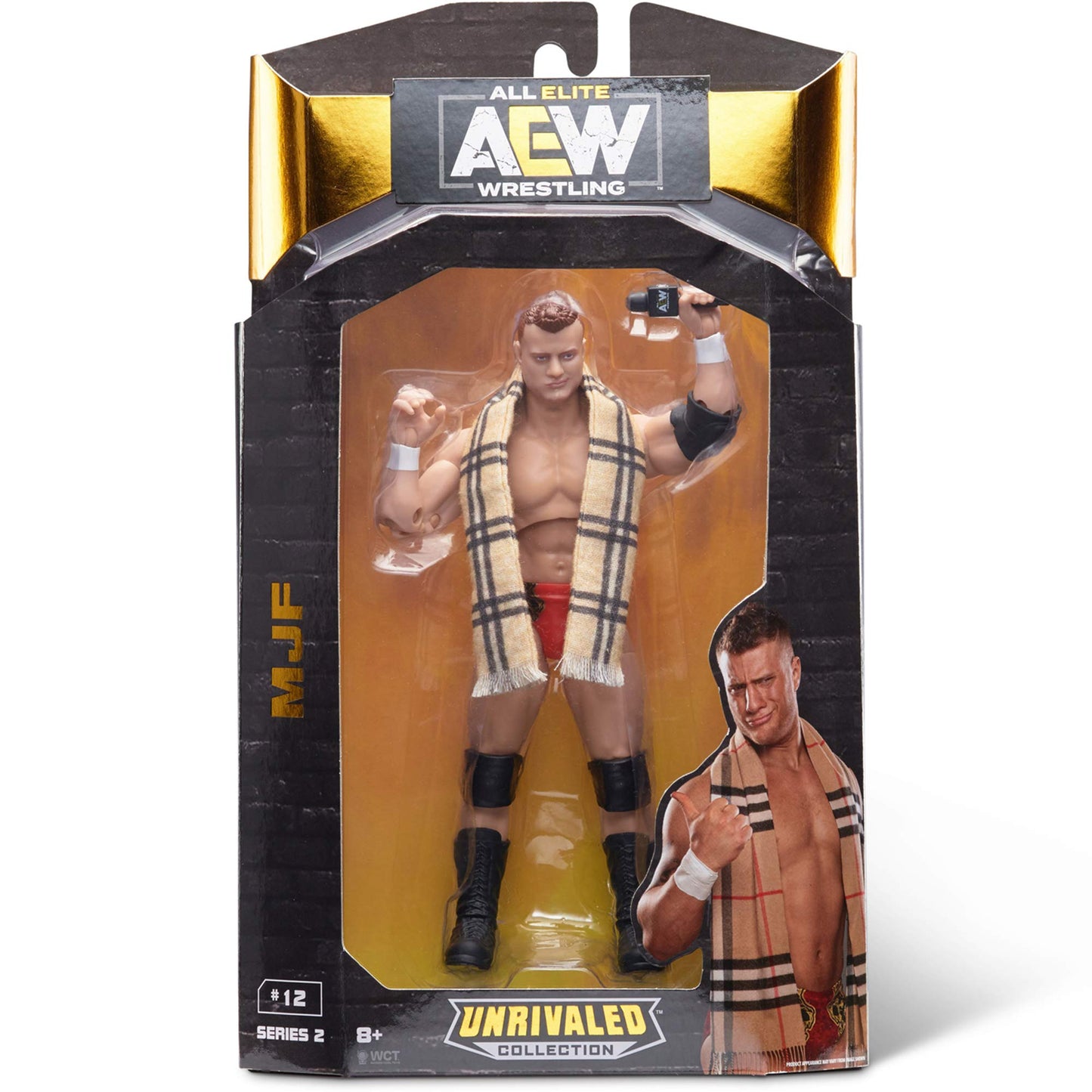 All advanced Wrestling Unrivaled Collection MJF - 6.5-Inch AEW Action Figures - Series 2