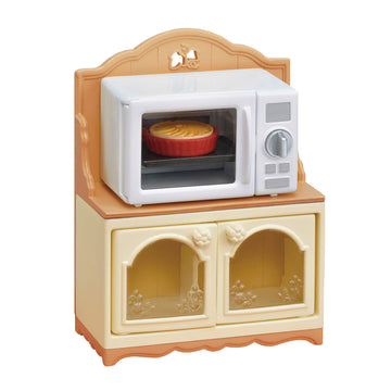 Calico Critters, Doll House Furniture and D  cor, Microwave Cabinet