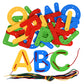 Ready 2 Learn Lacing Alphabet - Uppercase - 26 Letters - 8 Laces - Threading Toy For 3, 4, 5, 6 Year Olds - Fine Motor Skills, Letter Recognition And Early Spelling