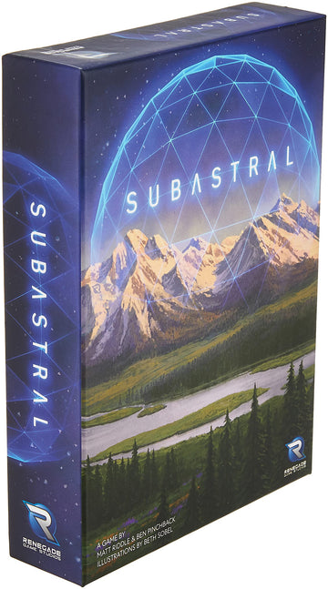 Renegade Game Studios Subastral, 2-5 Players, Ages 10+, 15-30 Minutes, Hand Management And Set Collection Game