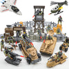 Army Men Action Figures Playset - 70+ Pcs Realistic Army Toys - Military Soldiers Action Figures Playset With Helicopter, Fighte