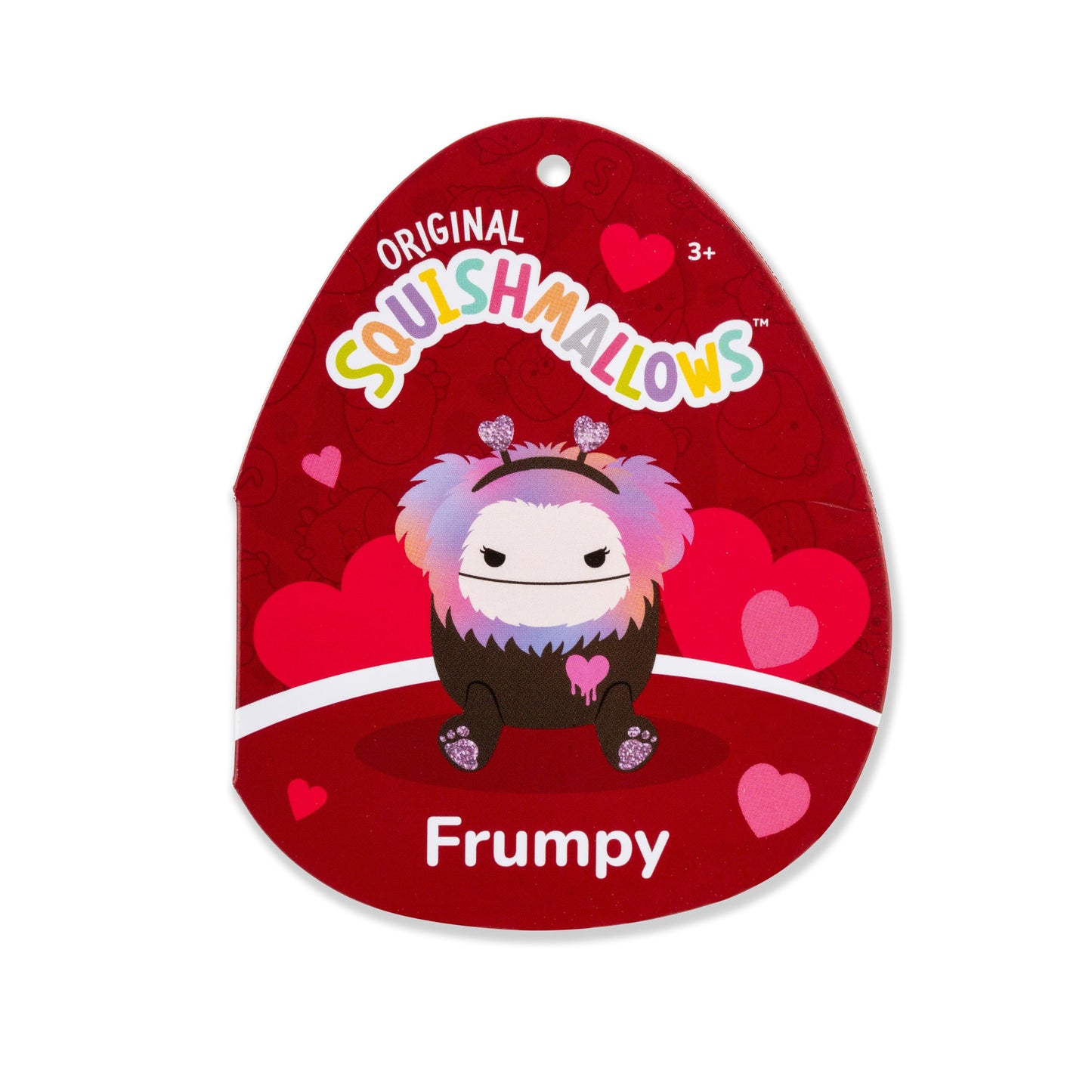 Squishmallows Original 20In Frumpy The Pink And Black Bigfoot - Official Jazwares Plush (Jumbo)